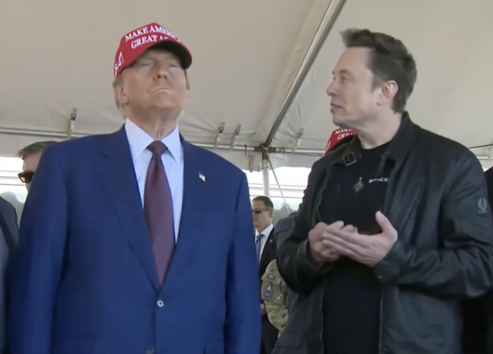 Trump and Musk - press conference